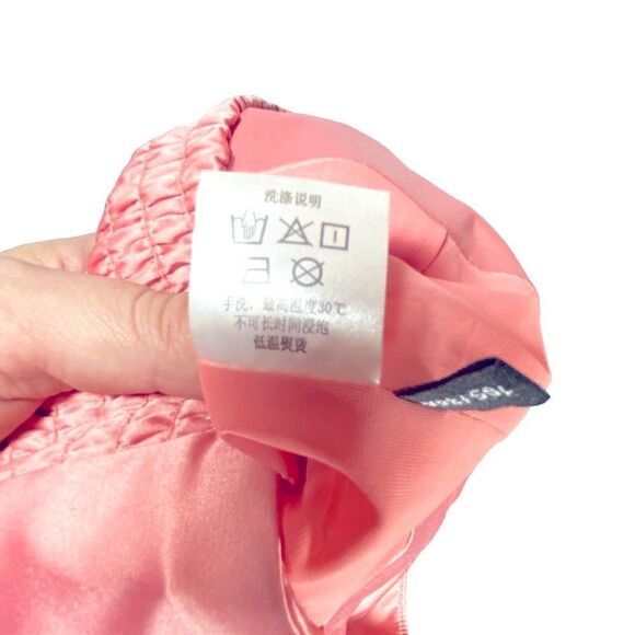 SALE 🏝️Only Love Collection Rose Pink Satin Bodice Puff Dress - Picture 8 of 9